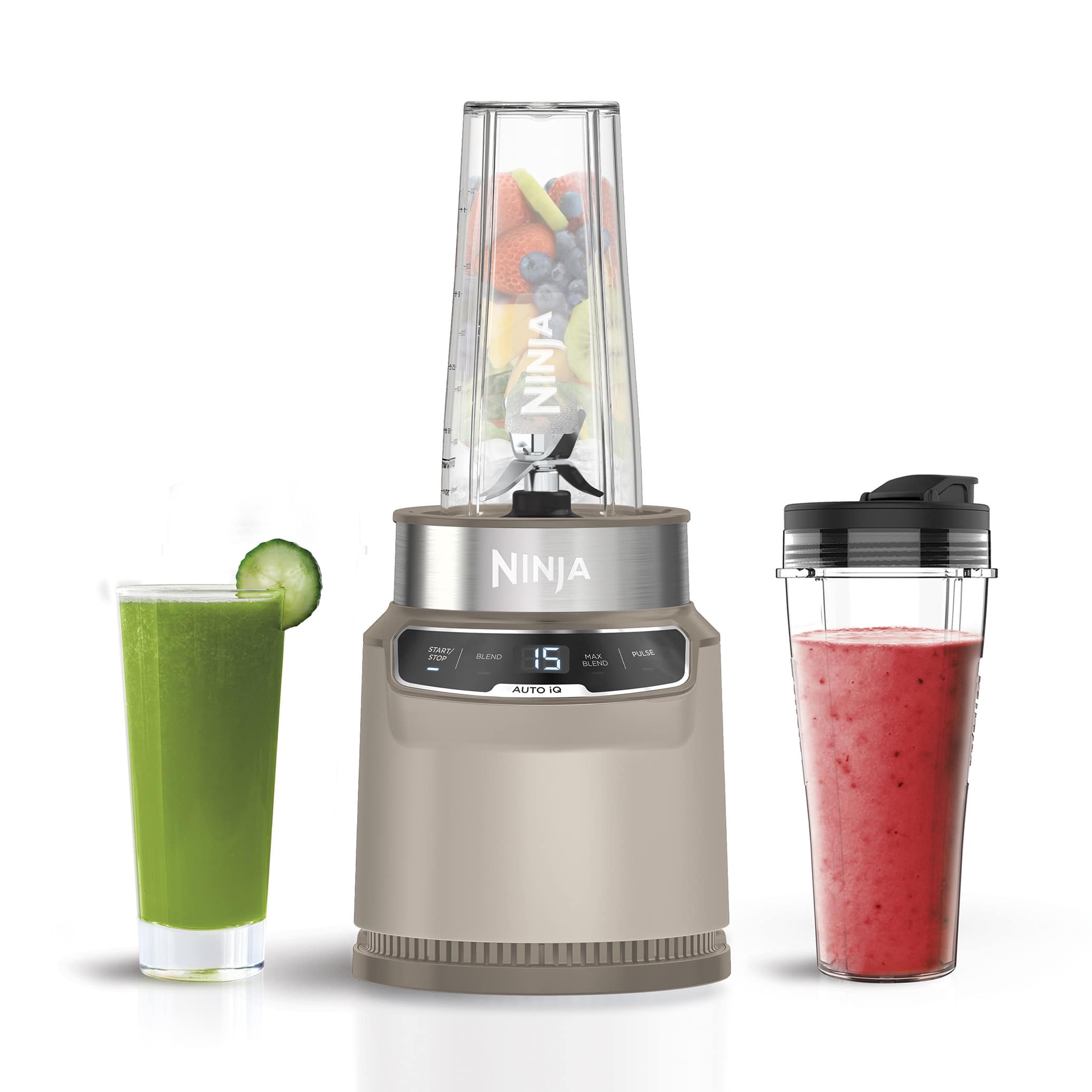 Ninja Mixer mit Auto-iQ – Sand | BN500EUSD1 | von SharkNinja