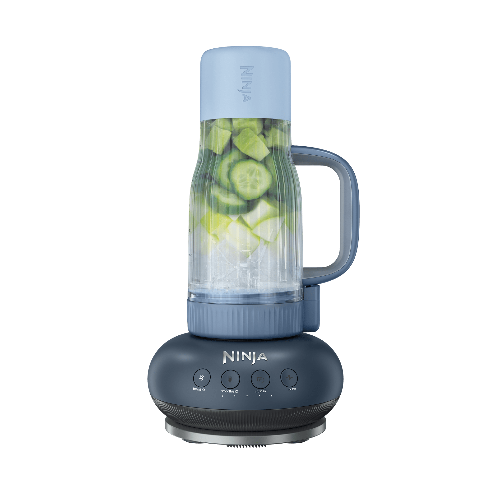 Ninja Blendboss Standmixer Mit To-Go-Becher In Cyberspace Db351eucy Von Sharkninja