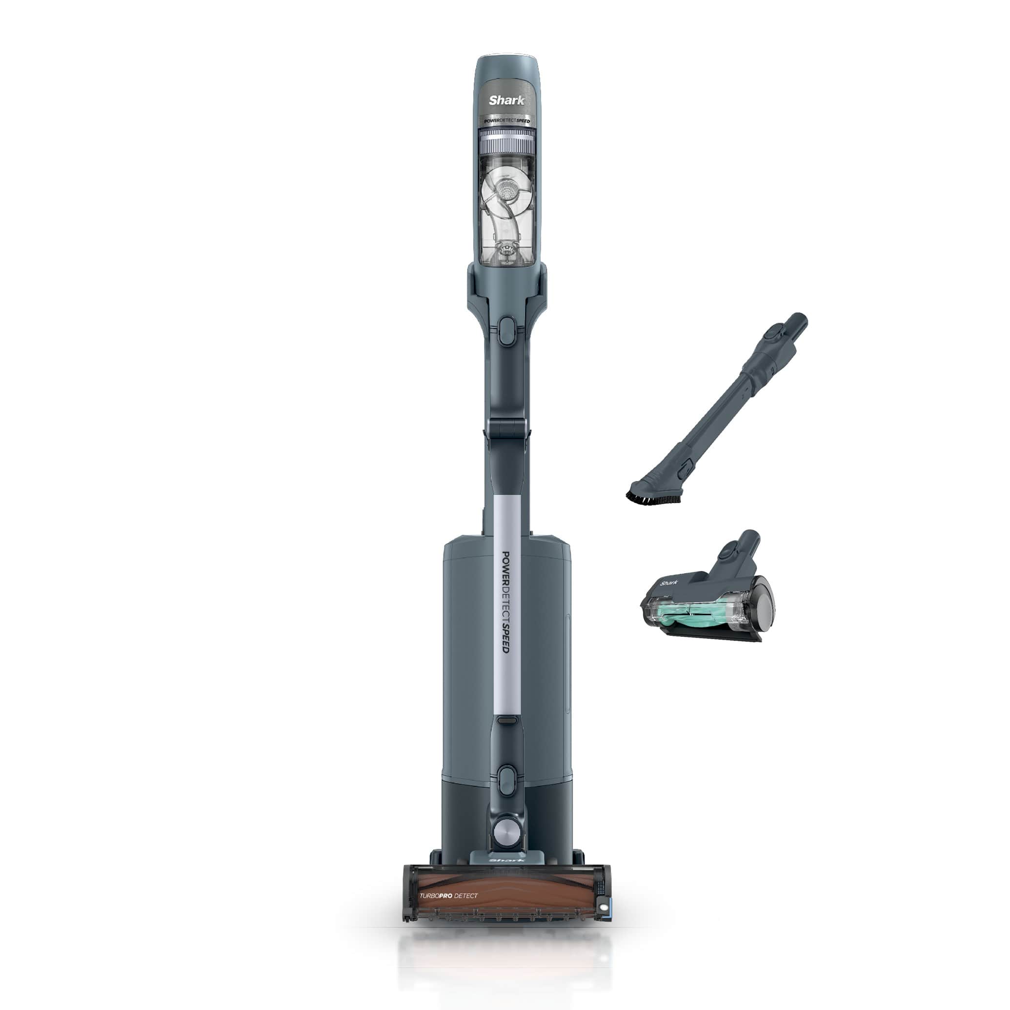 Shark PowerDetect Speed Luxe Collection Clean & Empty Akku-Staubsauger in Blau | IA3246EUTBL | von SharkNinja