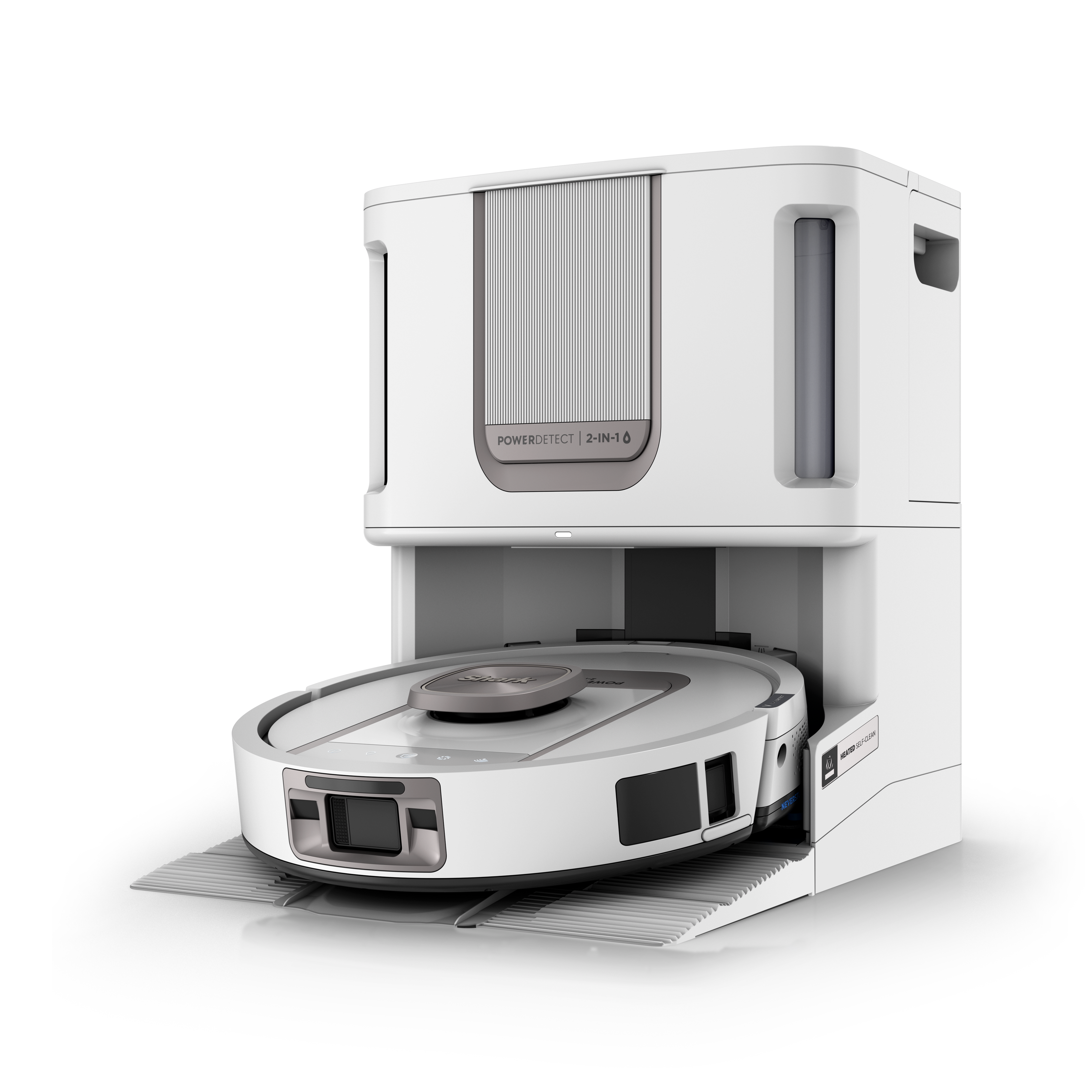 Shark ThermaCharged PowerDetect Nass- und Trocken-Saugroboter in Weiß | RV2900XE