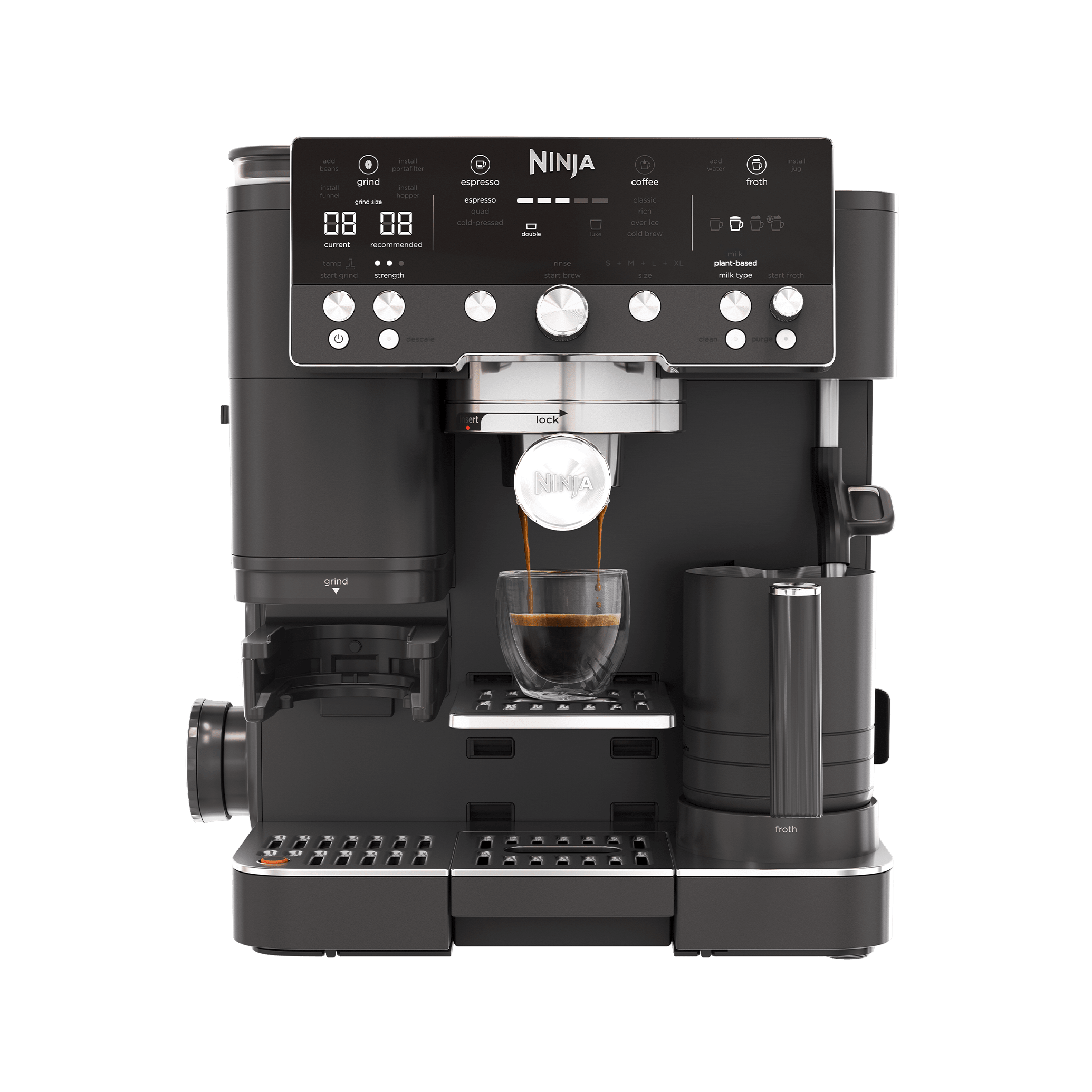 Ninja Luxe Café Premier Ekspres do kawy Czarny ES601EUBK