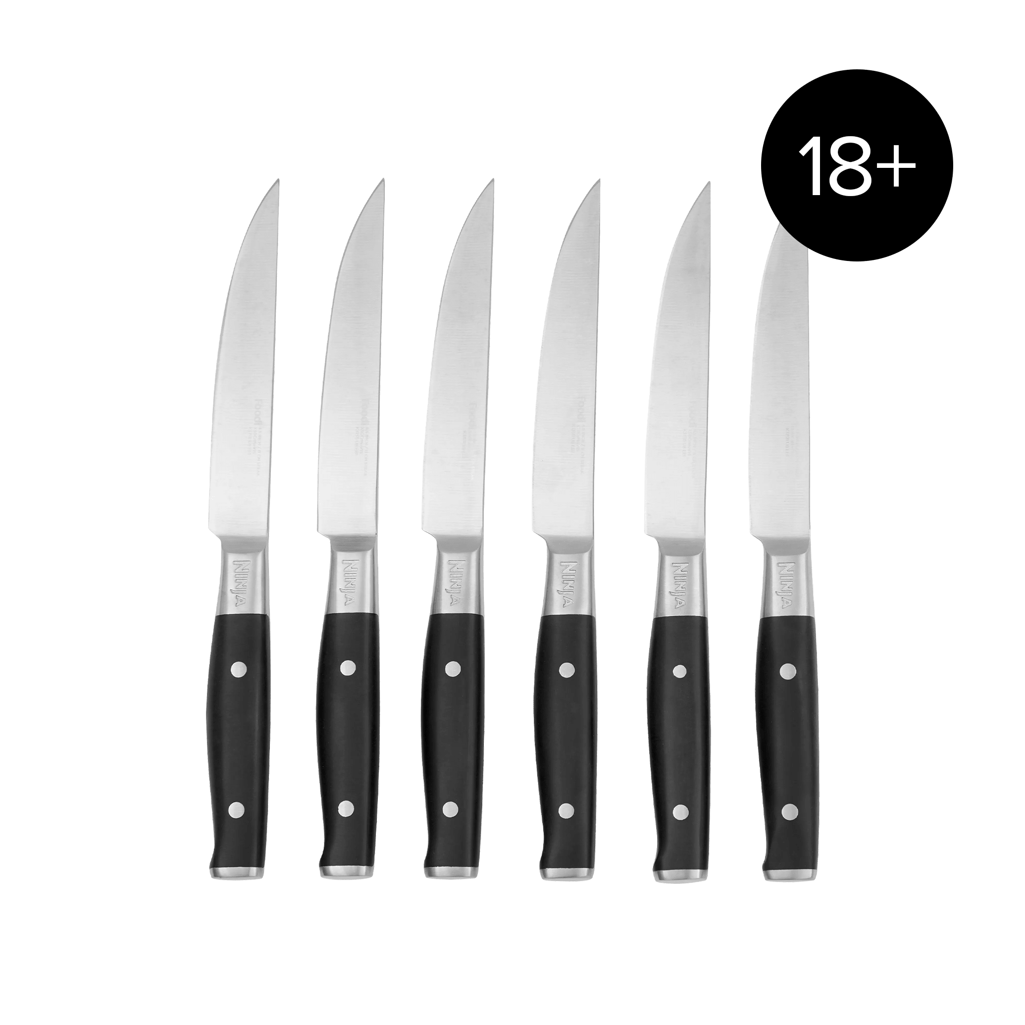 Ninja Foodi StaySharp Steak Knives – 6-Piece Set [K32106UK]