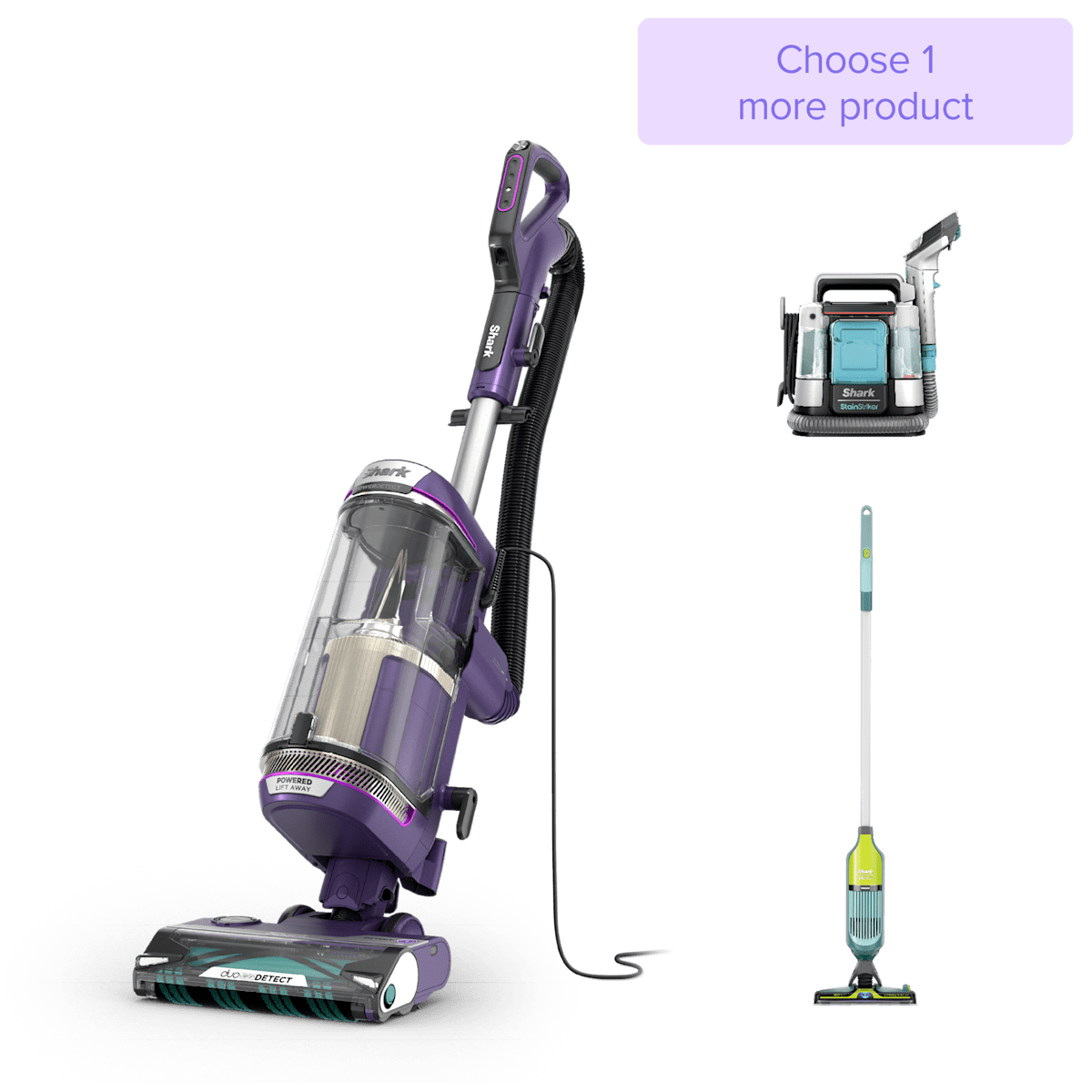 Build Your Own Shark Total Clean Bundle in Eggplant | AZ4002 | SharkNinja