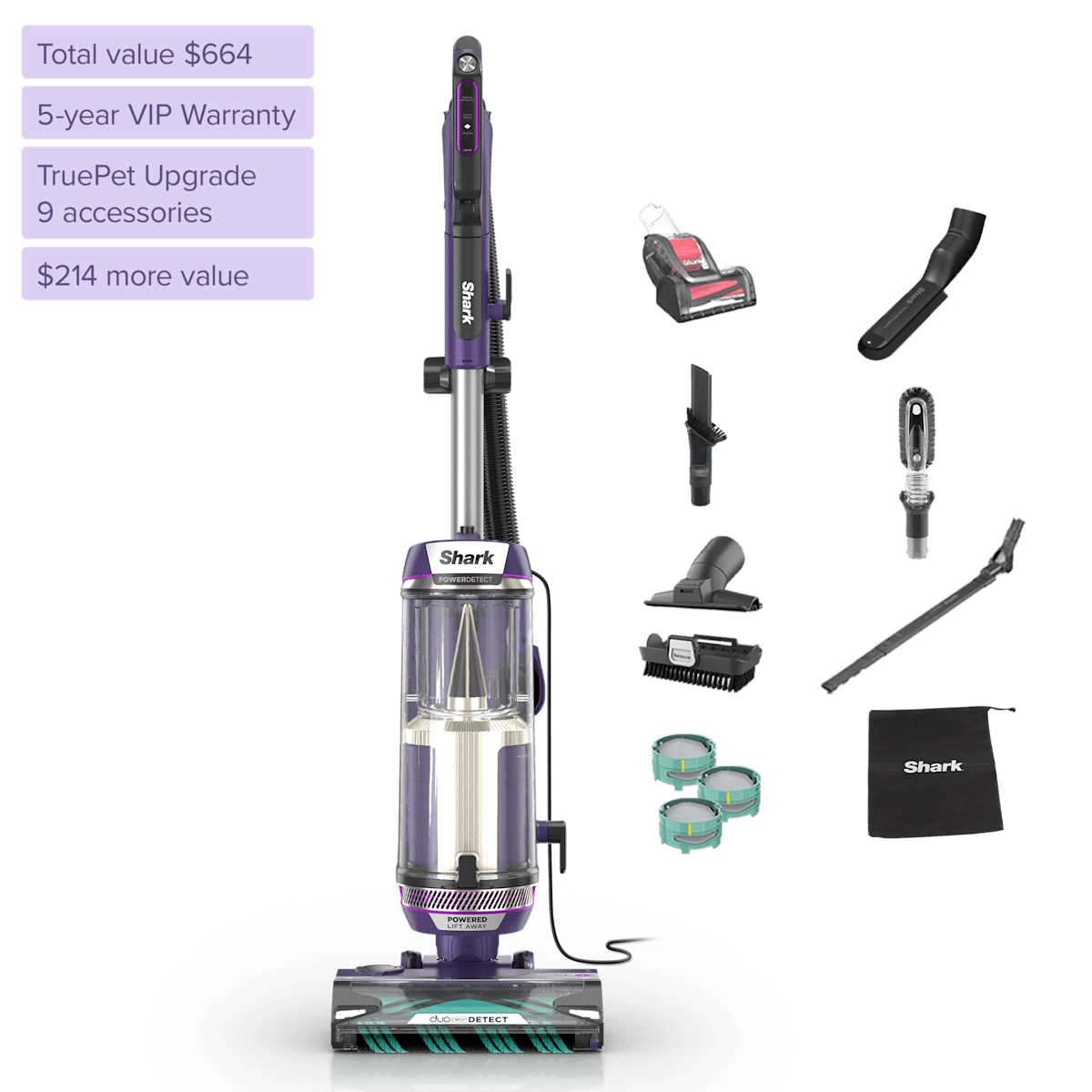 Shark Powerdetect Upright...