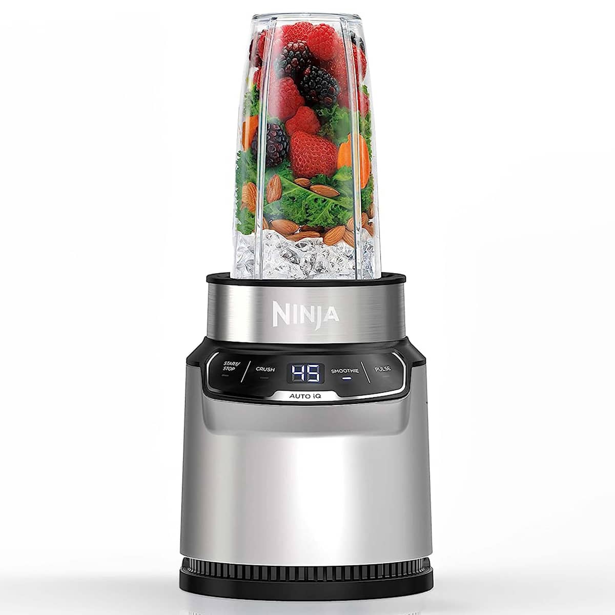 Ninja Auto IQ Nutri Blender Pro in Cloud Silver | BN401 | SharkNinja