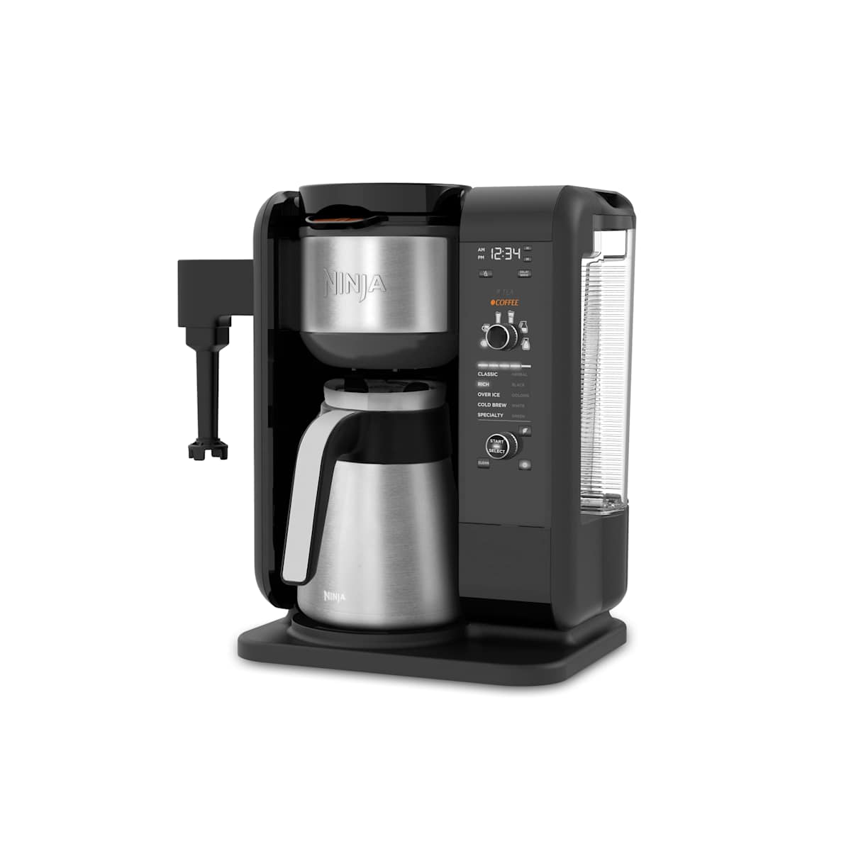 Ninja Hot and Cold Brewed System with Thermal Carafe in Black/Stainless Steel | CP307 | SharkNinja