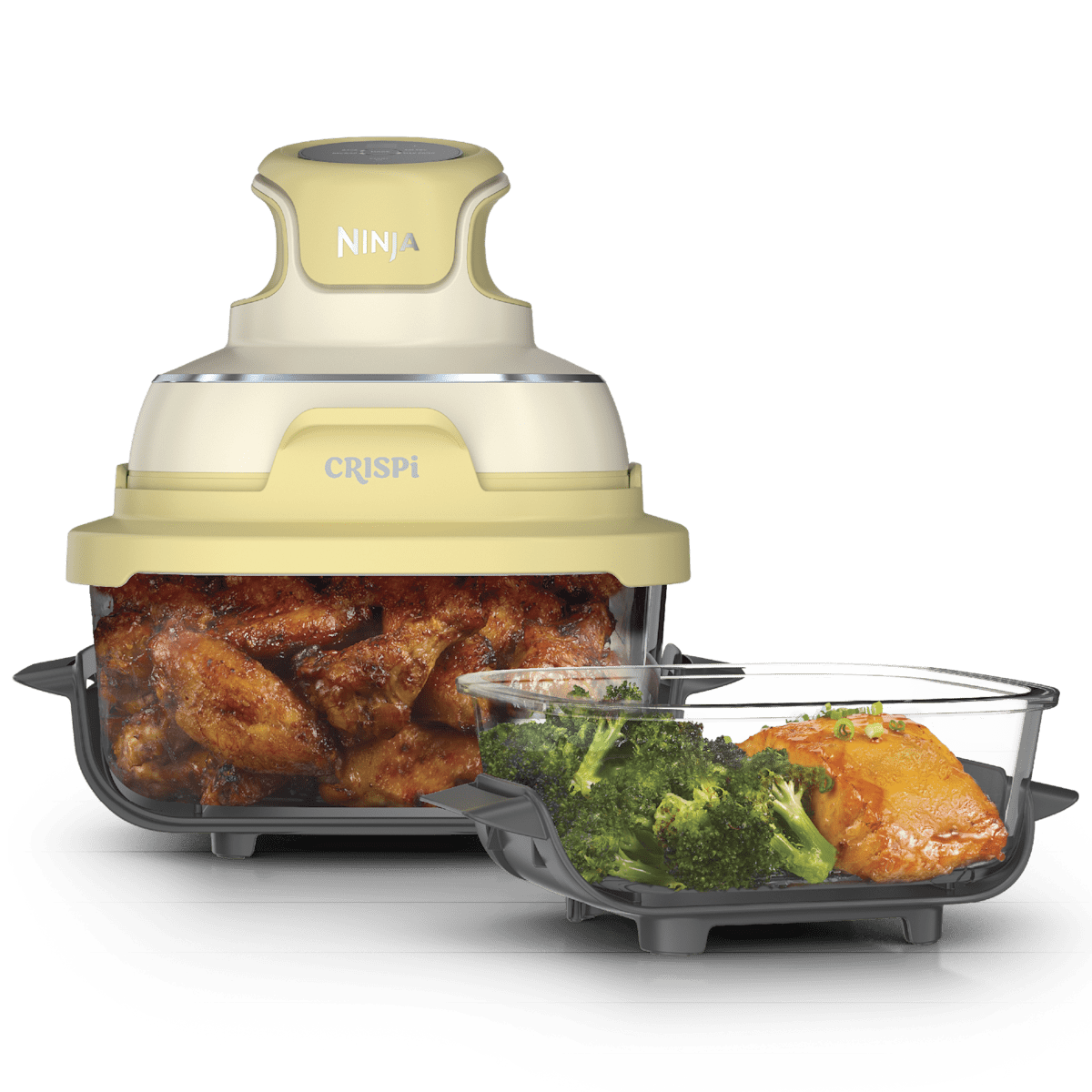 Ninja Crispi Glass Air Fryer in Butter Yellow | FN101YL | SharkNinja