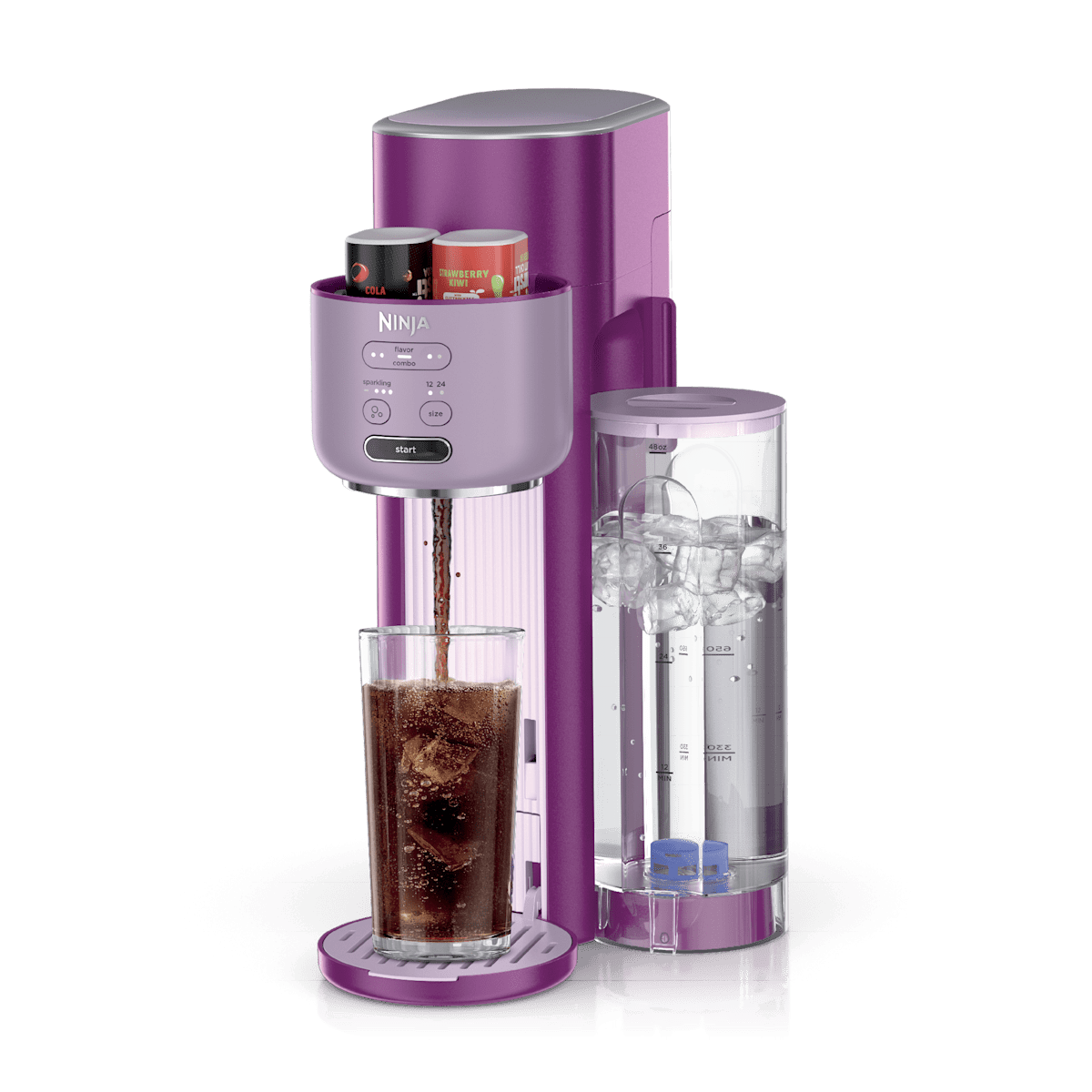Ninja Thirsti Drink System and Soda Machine in Pink | WC3001PK1 | SharkNinja