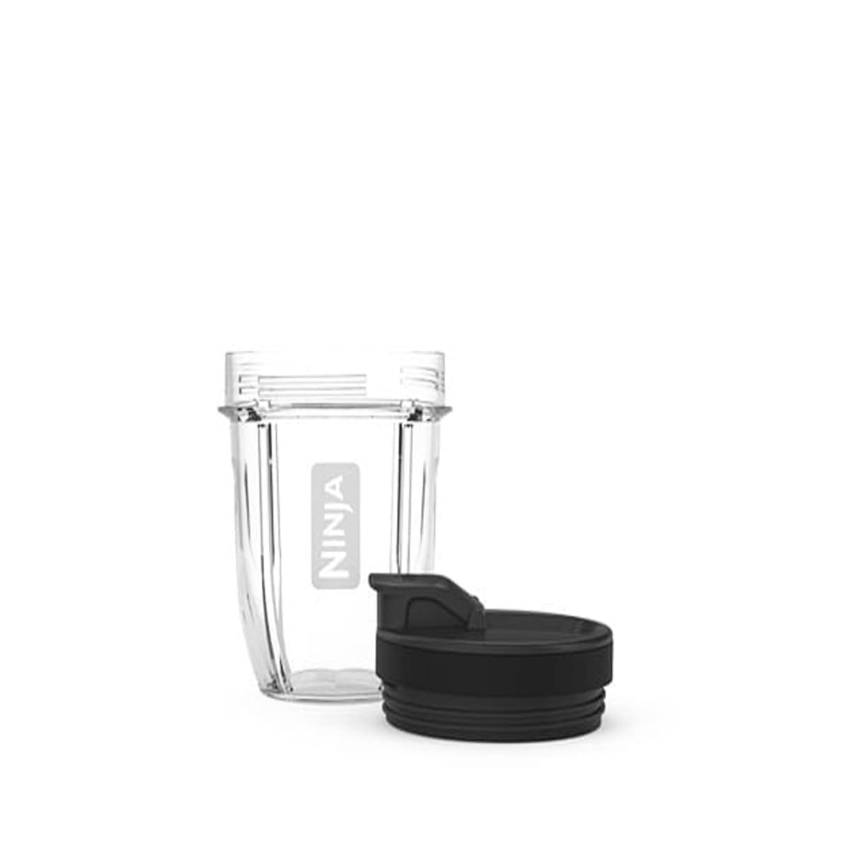 12 oz. Tritan Nutri Ninja Cup with Spout Lid Blender in Clear/Black | XSK12SP | SharkNinja