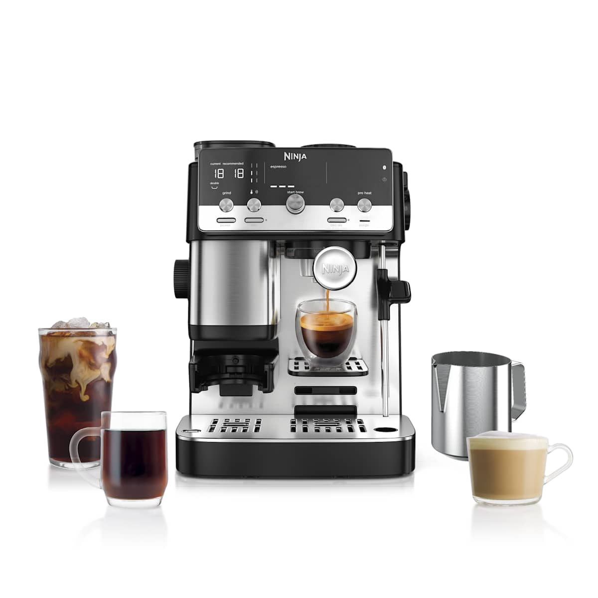 Ninja ES601 Luxe Café Premier Series 3-in-1 Espresso Machine