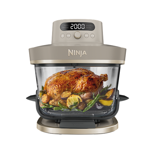 Ninja Crispi Pro 5-In-1 Xl Glass Air Fryer – In Stone Gold | As090uksd | By Sharkninja