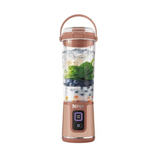 Ninja Blast Cordless Portable Blender – [] In Peach | Bc151ukeupe | By Sharkninja