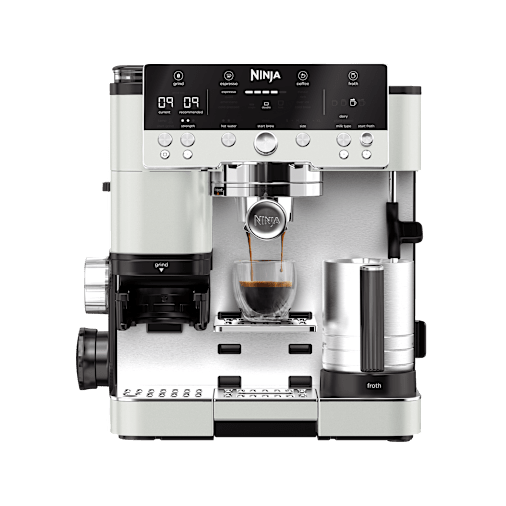Ninja Luxe Café Premier Plus Series Espresso Machine In Oat White | ES655UKWH | By SharkNinja