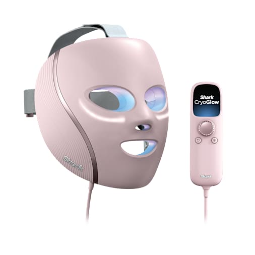 Shark CryoGlow Kühlung der Augenpartie + LED-Maske – Rosé Glow in Rosé glow | FW312EUPK | von SharkNinja