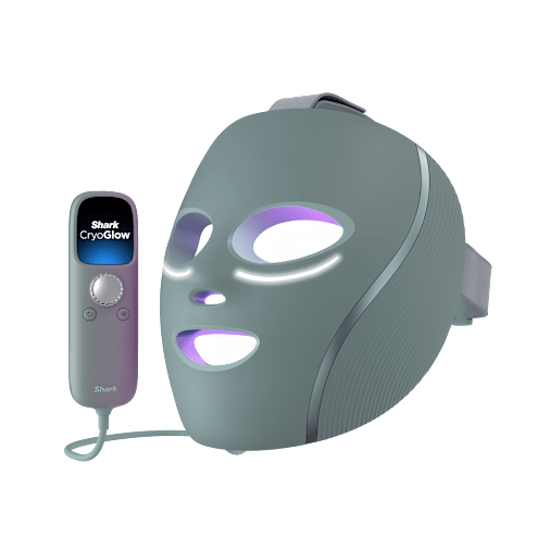Shark CryoGlow Kühlung der Augenpartie + LED-Maske – Frostgrün in Frostgrün | FW312EUSG | von SharkNinja