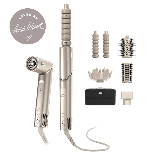 Shark Flexstyle 5-In-1 Air Styler & Hair Dryer With Storage Case In Stone | Hd446sluk | By Sharkninja