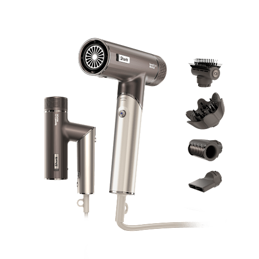 Secador de pelo plegable Shark SpeedStyle Pro Flex (Set 4 cabezales) | HD542EU | de SharkNinja
