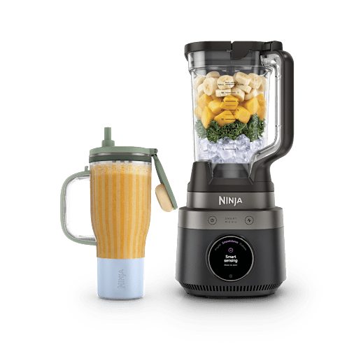 Blender CrushBOSS 2 en 1 Ninja Duo avec blender gourde BlendBOSS | LB301EUBK | par SharkNinja