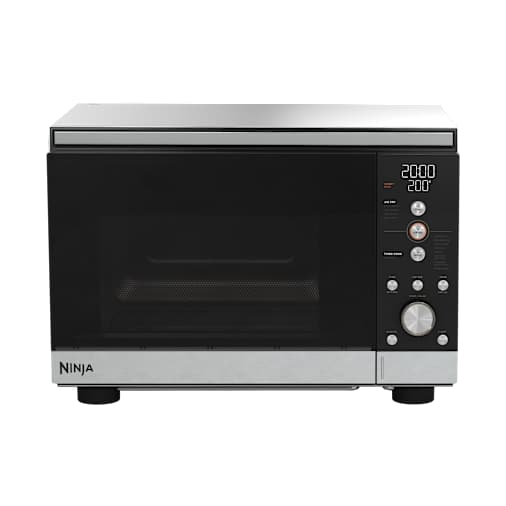 Ninja CRISPi Microwave, Air Fryer & Oven In Silver | MW101UK | By SharkNinja