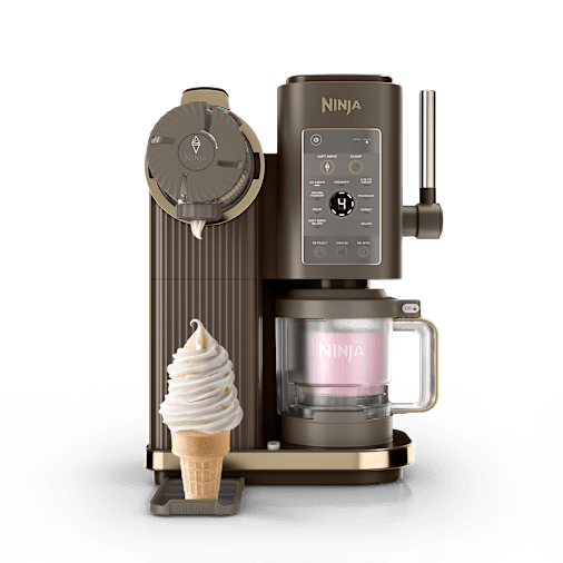 Machine à crèmes glacées et glaces à l’italienne 13-en-1 Ninja CREAMi Scoop & Swirl - Mocha Moka | NC701EUBR | par SharkNinja