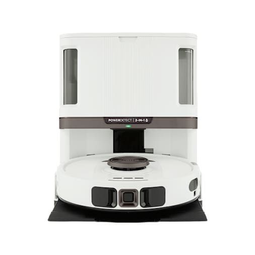 Robot aspirador con mopa y base de autovaciado Shark PowerDetect en Blanco | RV2800ZEEUWH | de SharkNinja