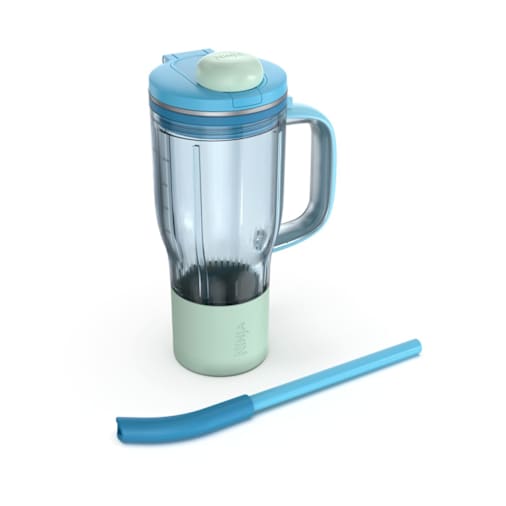 Borraccia con manico Ninja BlendBoss in Azzurro | XSKDB324LSBL | di SharkNinja