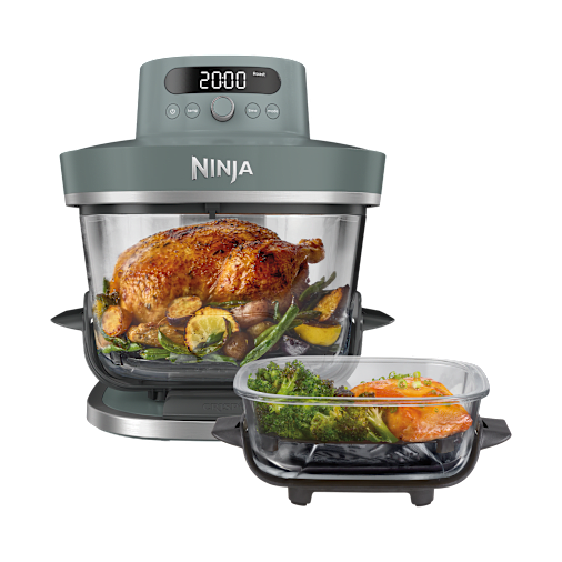 Ninja Friggitrice ad aria in vetro XL CRISPi PRO in Grigio | AS101EUGY | di SharkNinja