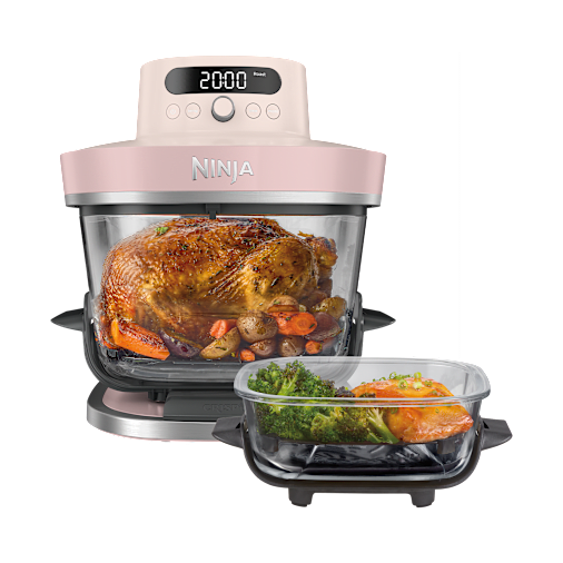 Ninja Friggitrice ad aria in vetro XL CRISPi PRO in Rosa | AS101EURS | di SharkNinja