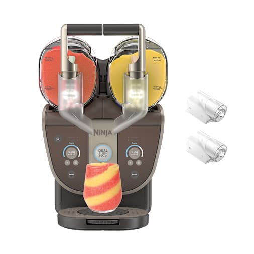 Ninja Macchina per granite e frozen drink SLUSHi Twist – in Mocha | FS702EUBR | di SharkNinja