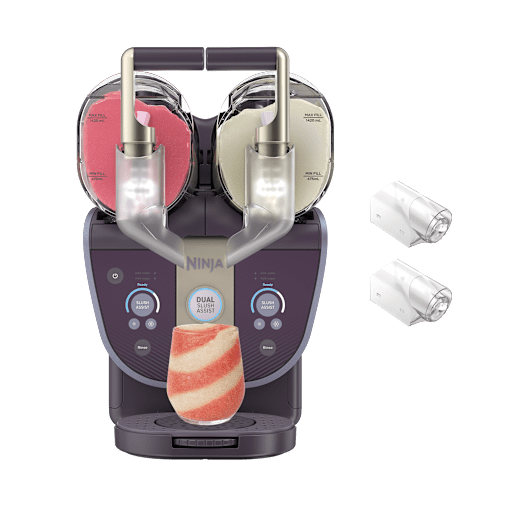 Ninja Macchina per granite e frozen drink SLUSHi Twist – in Viola | FS702EUPU | di SharkNinja
