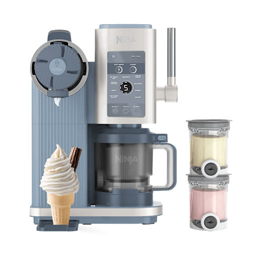 Ninja Gelatiera CREAMi Scoop & Swirl in Blu | NC702EU | di SharkNinja