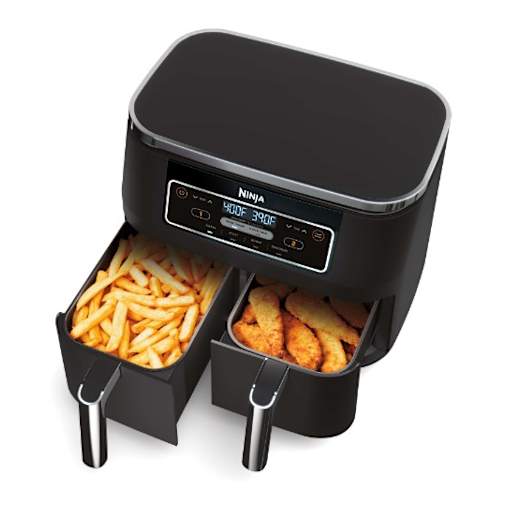 Product: Ninja® Foodi® 4-in-1 8-qt. 2-Basket Air Fryer with
