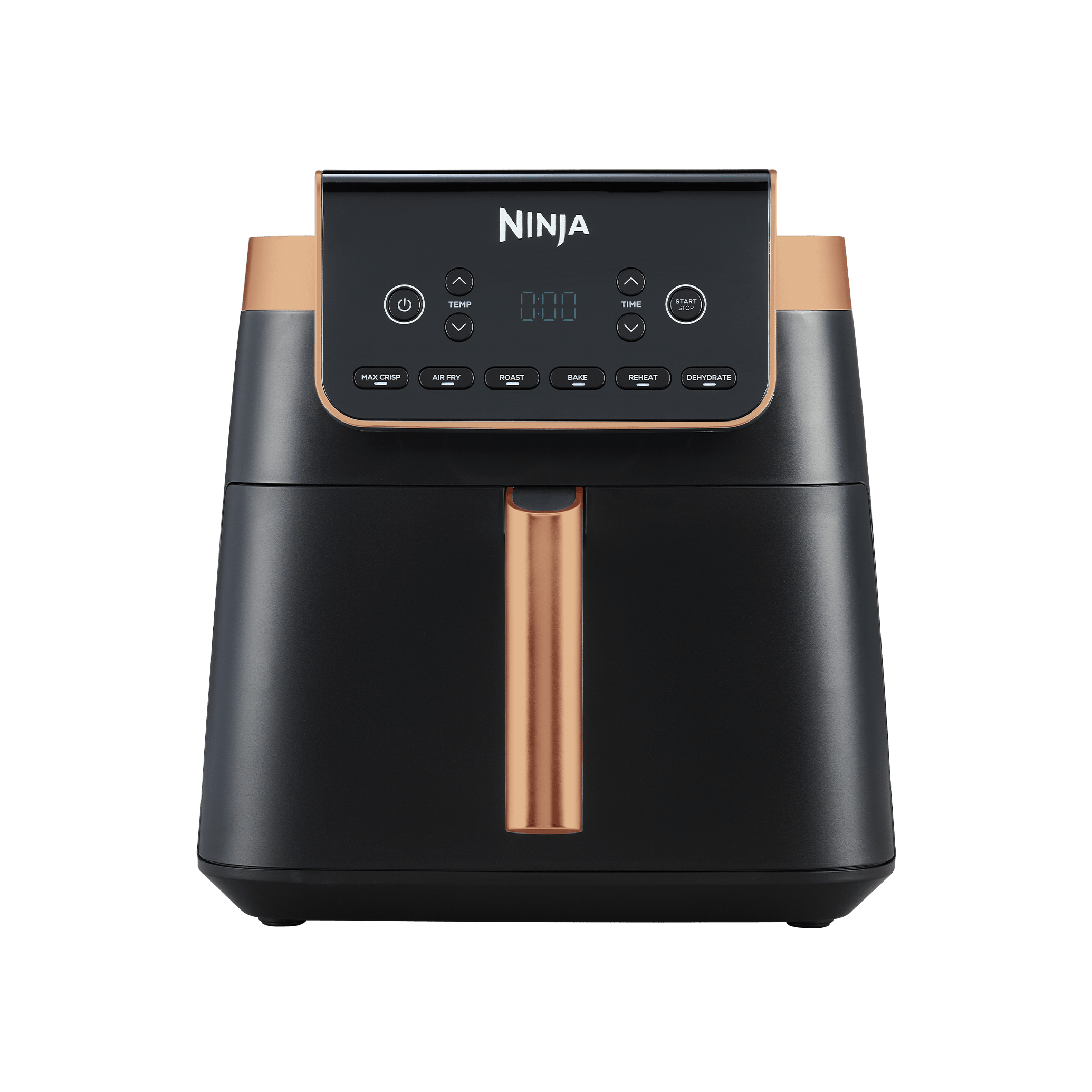 Ninja Air Fryer Max Pro 6.2L In Black/Copper | AF180UKCP | By Sharkninja