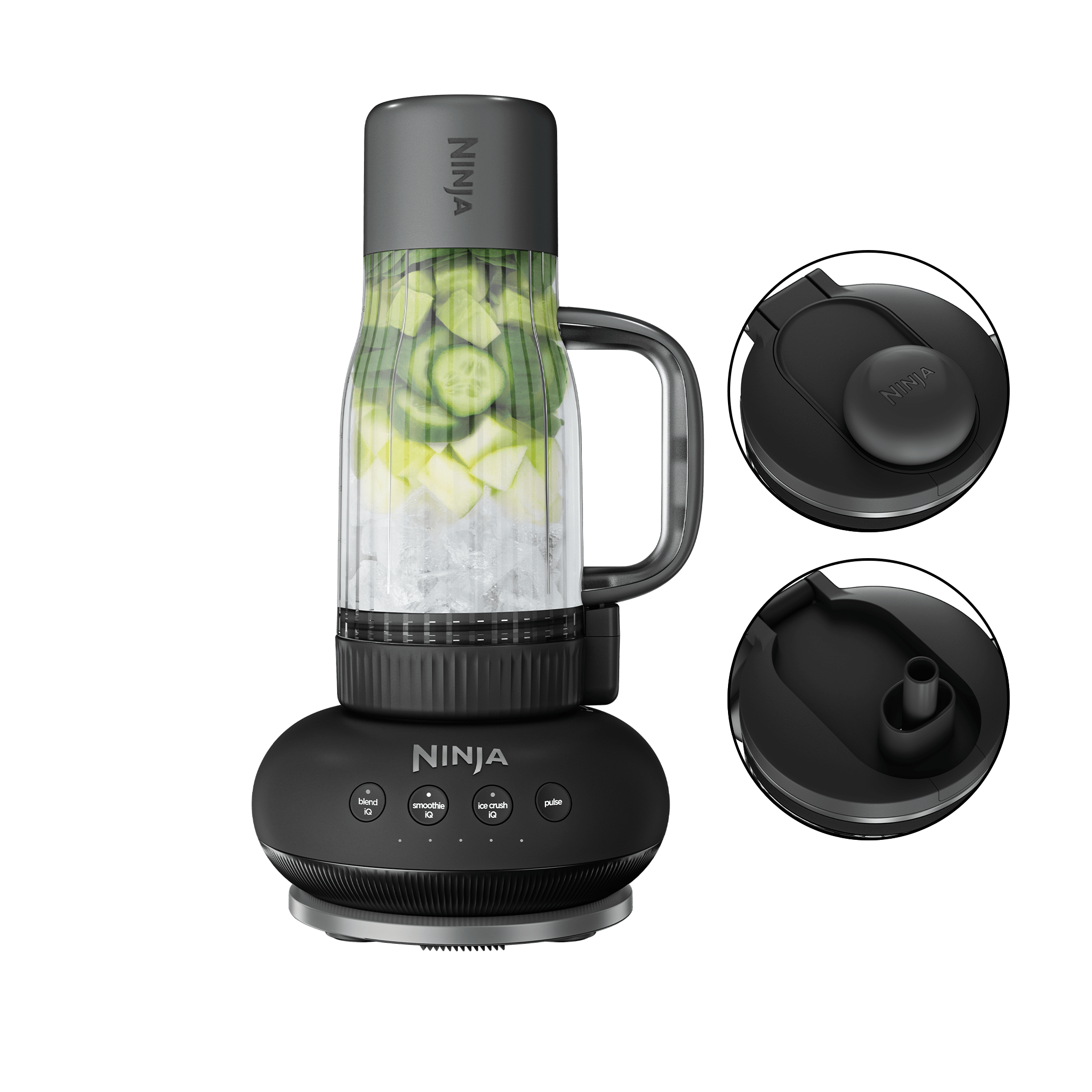 Ninja BlendBOSS Tumbler Blender in Onyx | DB351UKBK | by SharkNinja