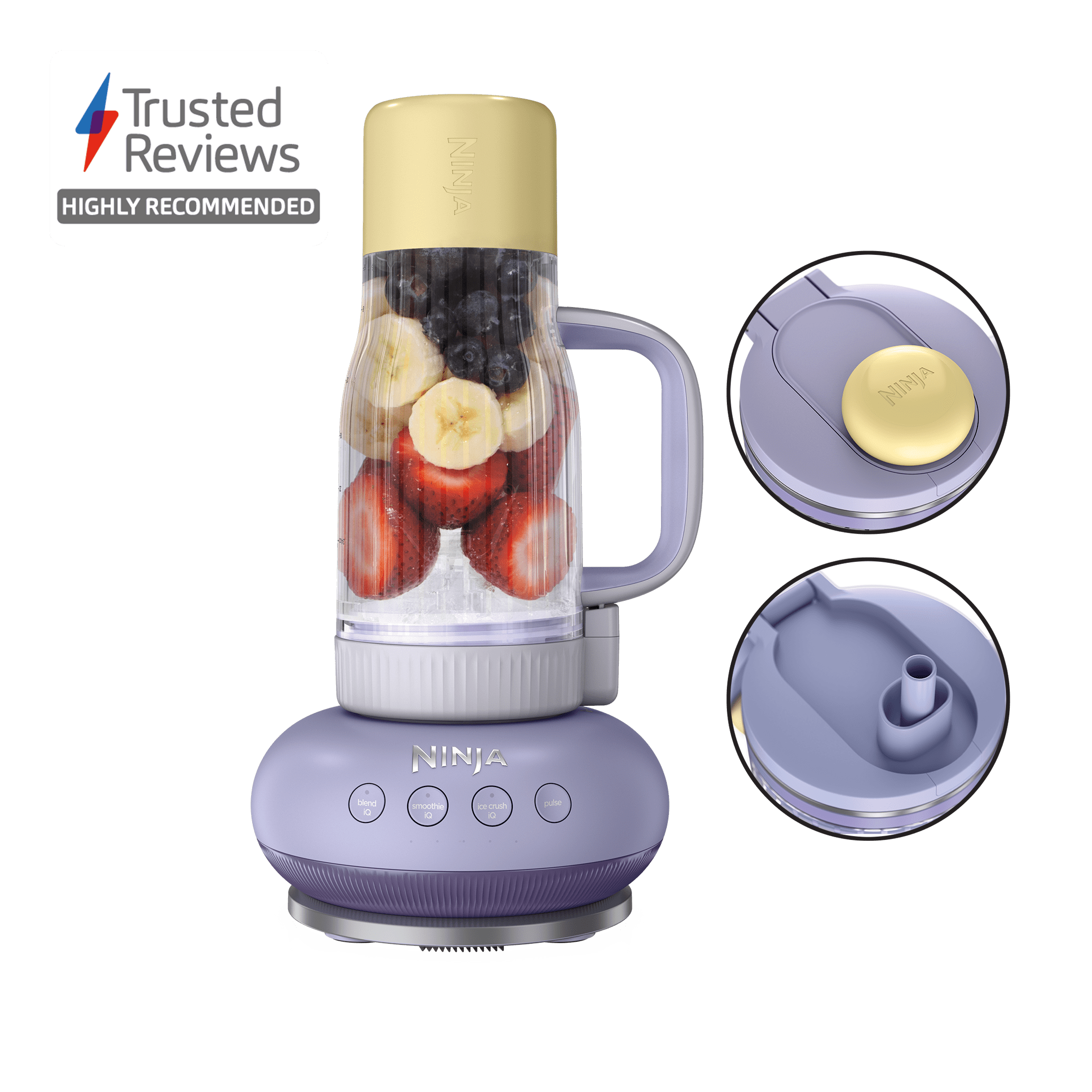 Ninja BlendBOSS Tumbler Blender in Lavender Lemonade