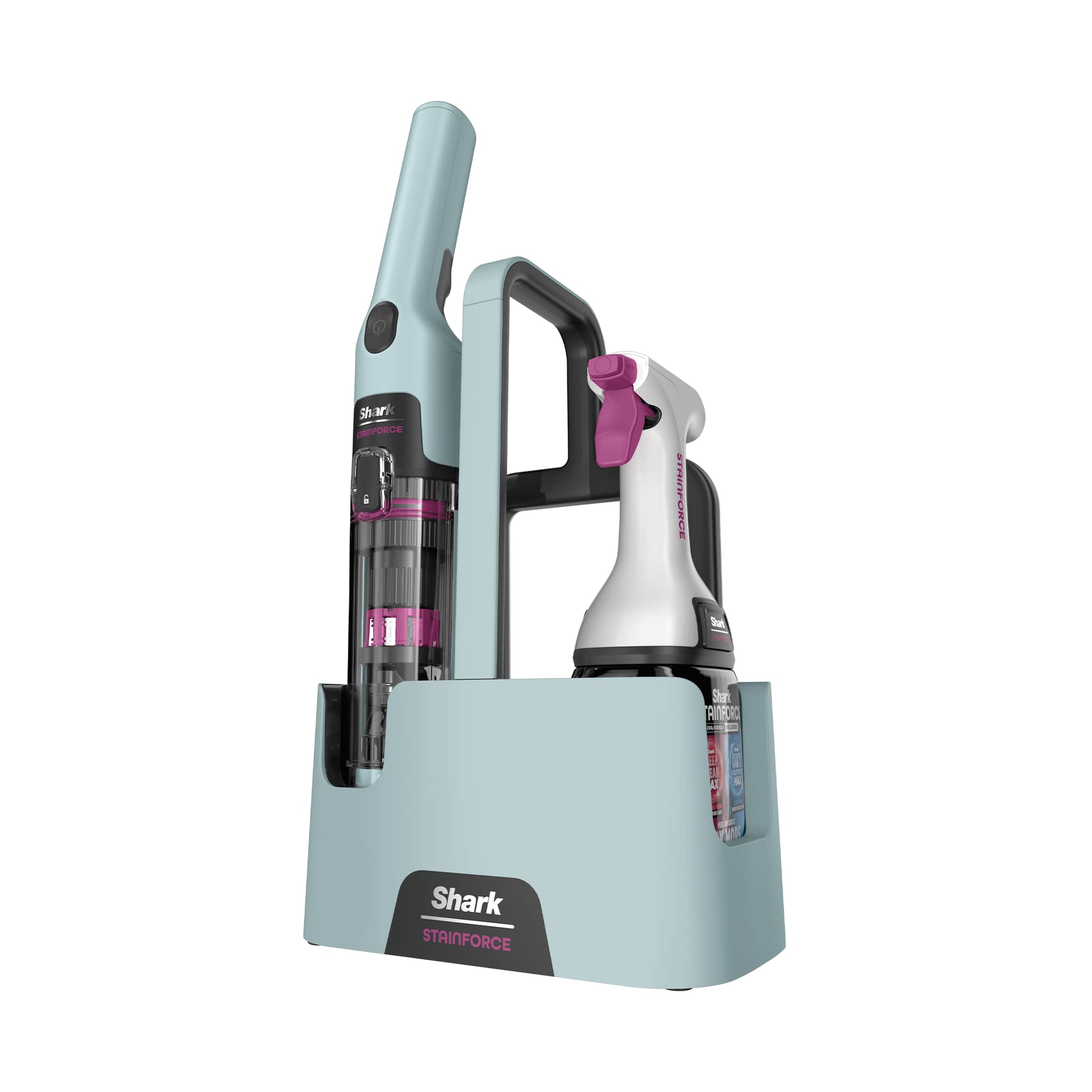 Shark Stainforce Cordless Stain-Destroying Spot Cleaner In Hawaii Grey | HX100UKCP | By Sharkninja