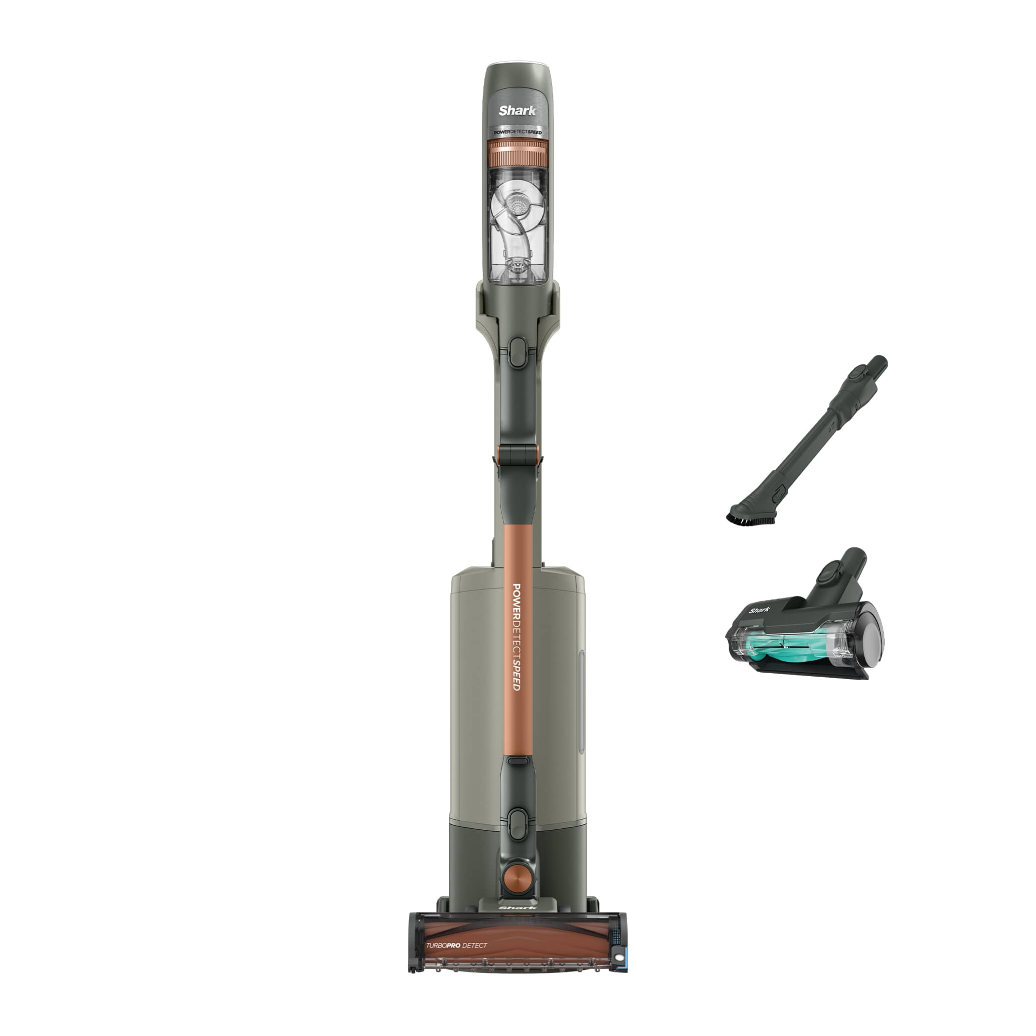 Shark PowerDetect Speed Luxe Collection Clean & Empty Cordless Vacuum in Sagewood | IA3246UKTGN | by SharkNinja