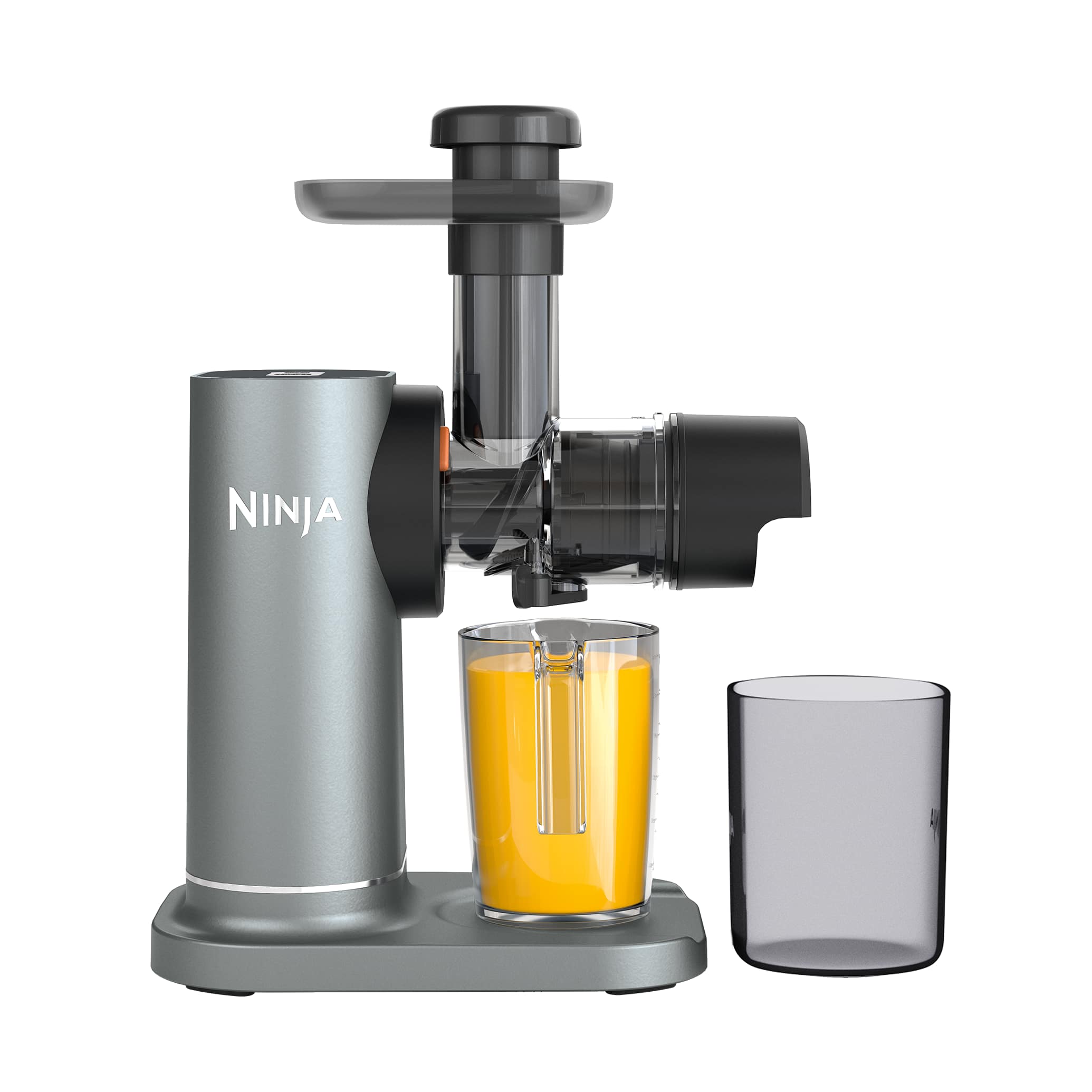 Ninja 3-in-1 Cold Press Juicer, Slicer & Shredder with Anti-Clog Filter in Machine Grey