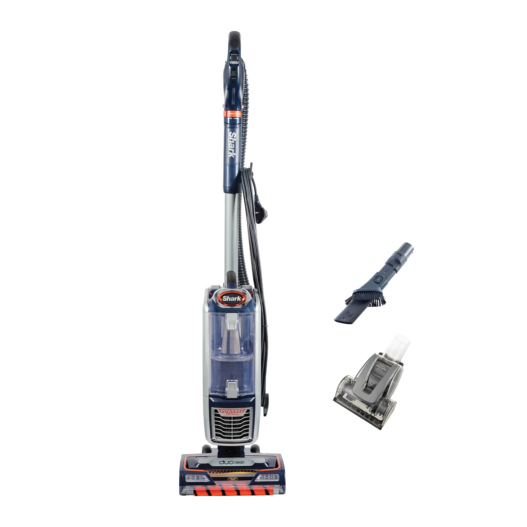 Shark Classic Anti Hair Wrap Upright Pet Vacuum in Navy/Orange | NZ801UKT | by SharkNinja