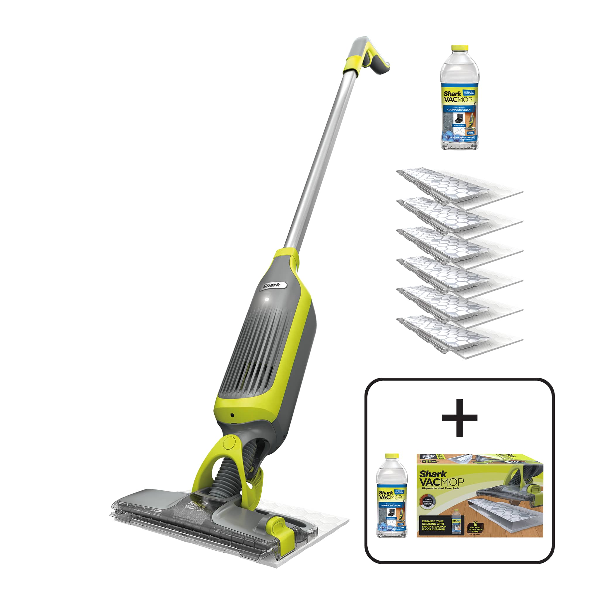 Shark VacMop 2-in-1 Cordless Vacuum Mop with Targeted Spray Complete Kit in Charcoal Grey | VM200UKPS | by SharkNinja