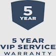 Five (5) Year VIP Limited Warranty