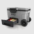 Ninja FrostVault&trade; 45qt Wheeled Cooler with Dry Zone (Slate Gray)