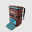 Ninja Outdoor FrostVault&trade; Go 36-Can Backpack Soft Cooler with Cold Dry Zone, Canyon Red