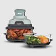 Ninja Crispi&reg; 4-in-1 Portable Glass Air Fryer Cooking System, Mint 