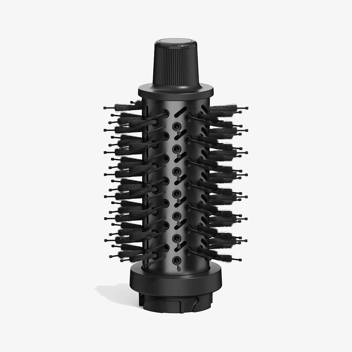 Pivotez pendant le séchage pour ajouter de la tension et de la brillance grâce aux poils volumisants et lissants, tandis que le design astucieux de la torsade ajoute du volume pendant le séchage