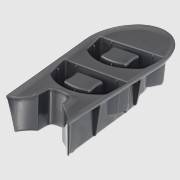 Dual Onboard Accessory Storage