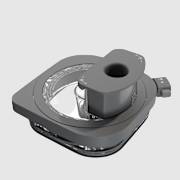 Feed Chute Lid with 2-Part Pusher