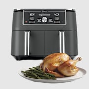 Ninja&reg; Foodi&reg; 6-in-1 10-qt. XL 2-Basket Air Fryer with DualZone&trade; Technology