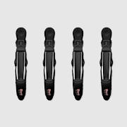 Shark Beauty Hair Clips, 4-Pack - Black