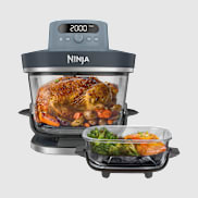 Air Fryer en verre Crispi Pro 7-en-1, Bleu Cyberspace